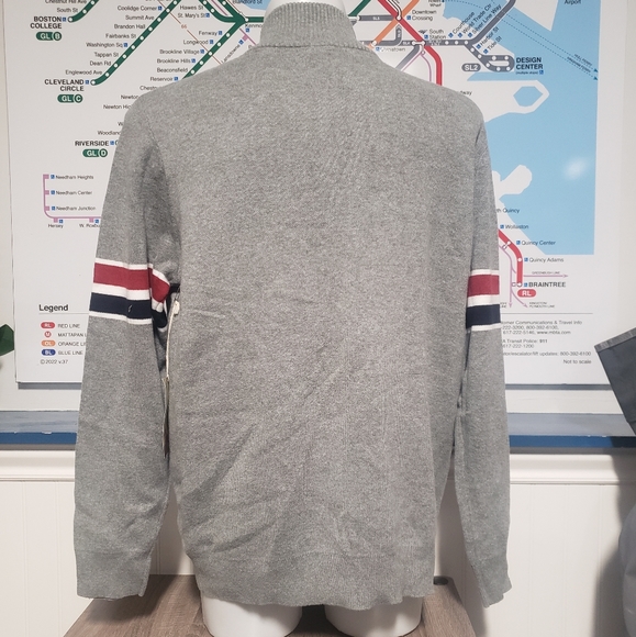 Frederik Anderson Copenhagen Men's Large Zip-Up Sweater - Picture 2 of 4